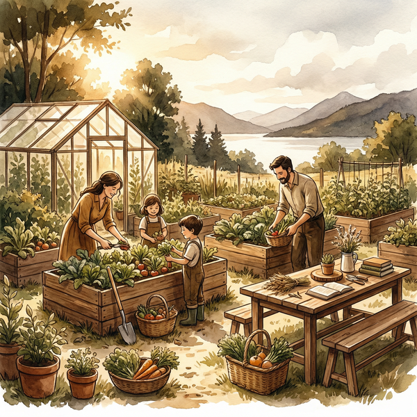 Familia Lagos y Raíces